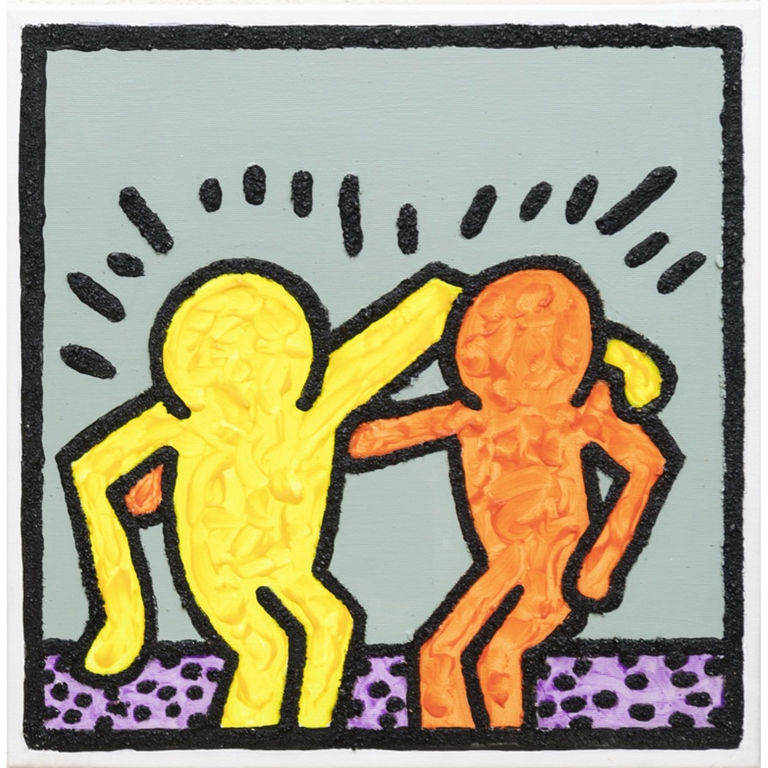 BEST_BUDDIES_DERECHA_1500 Best Buddies (Keith Allen Haring) - Fine - Imagen 1