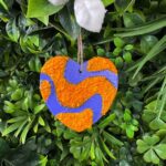 Corazón bicolor